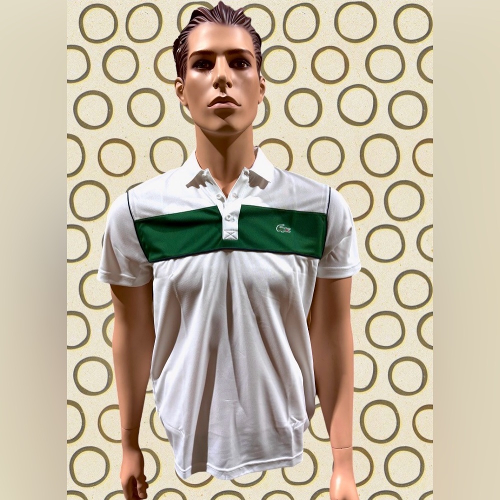 NWT, Lacoste sport polo, size XS , 100% Polyester! Ultra-Dry technology.